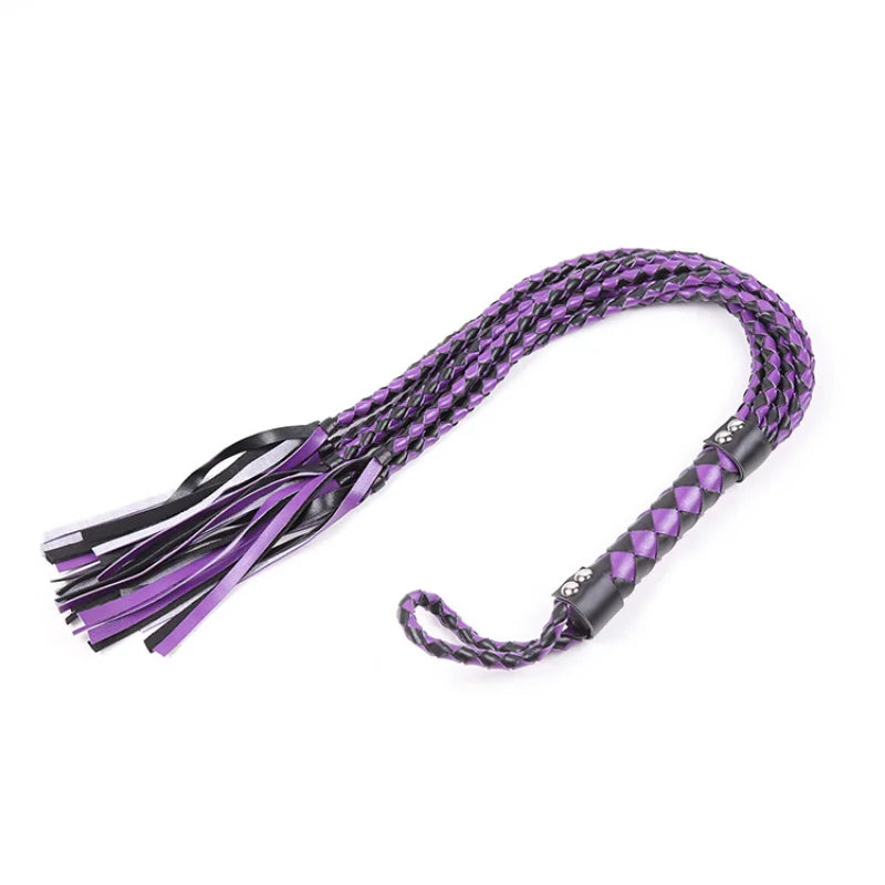 84CM Bdsm Fetish Sex Toys Spank Sexo Whips for Couples New Flogger Leather Whip for Queen Adult Games Flirt Tools Cosplay